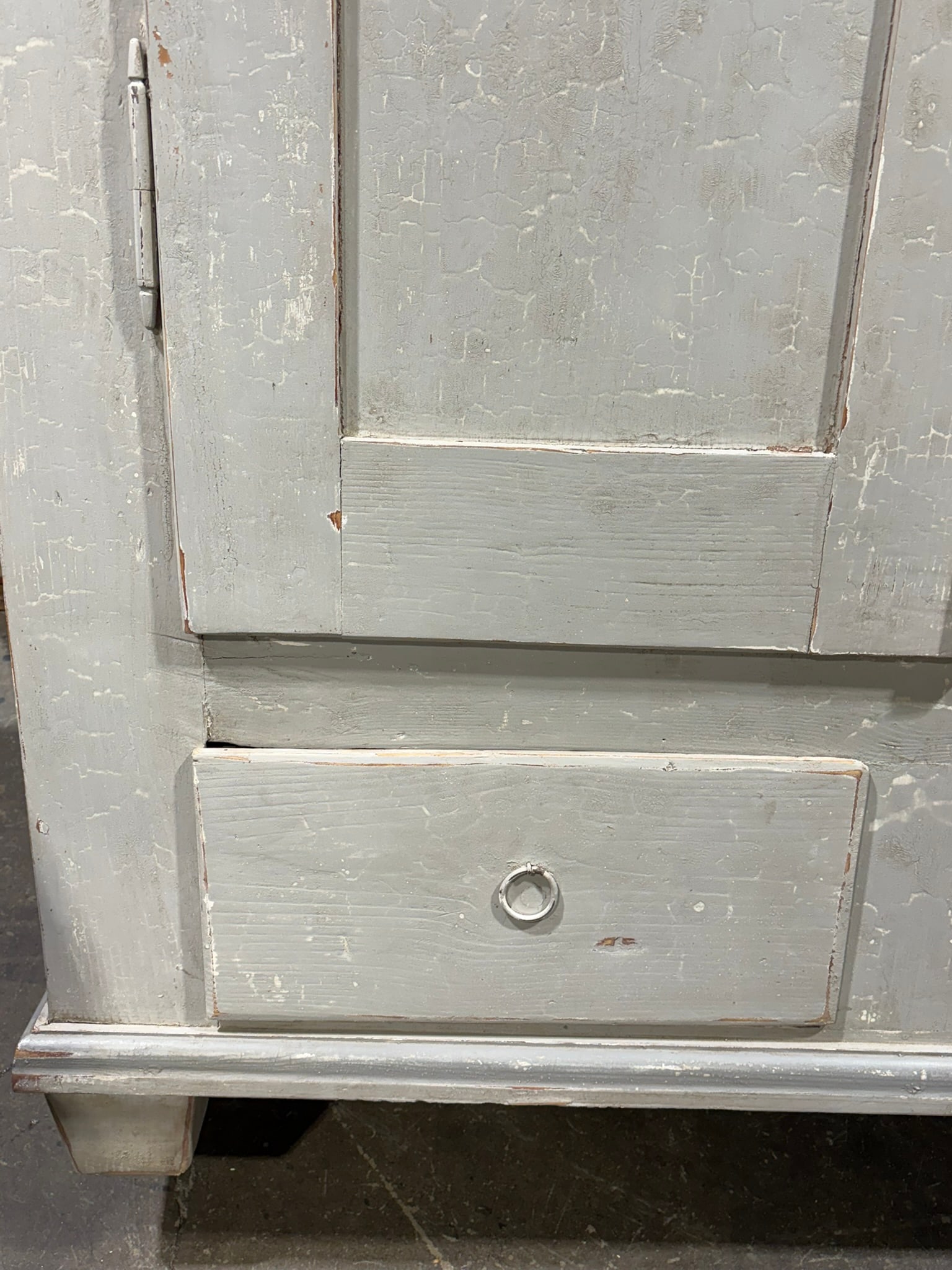 Swedish Painted Armoire - 4