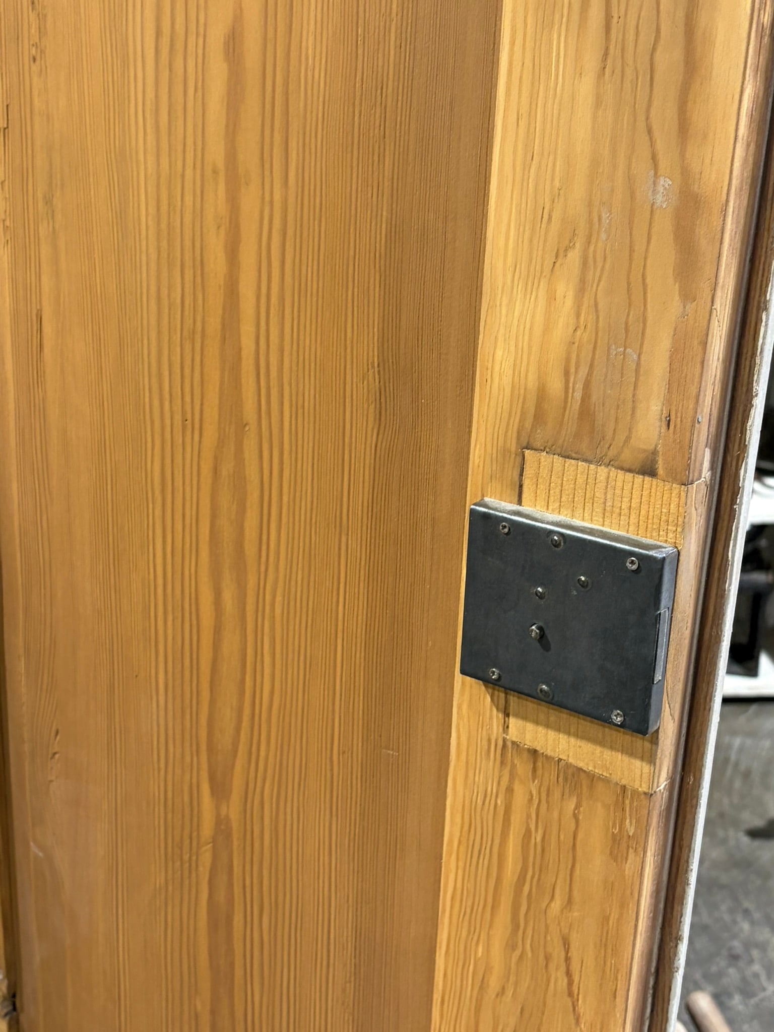 Swedish Painted Armoire - 7