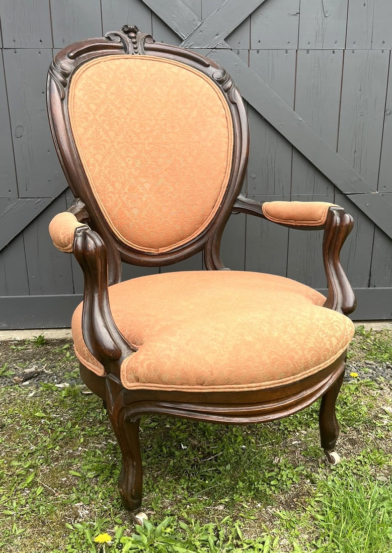 Victorian Parlor Chair - 2