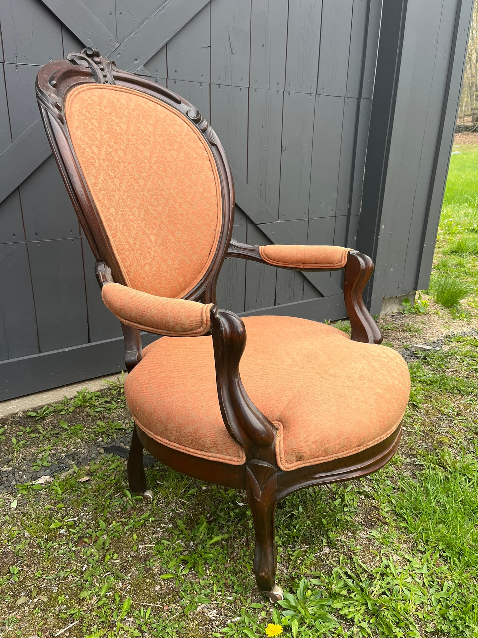 Victorian Parlor Chair - 4