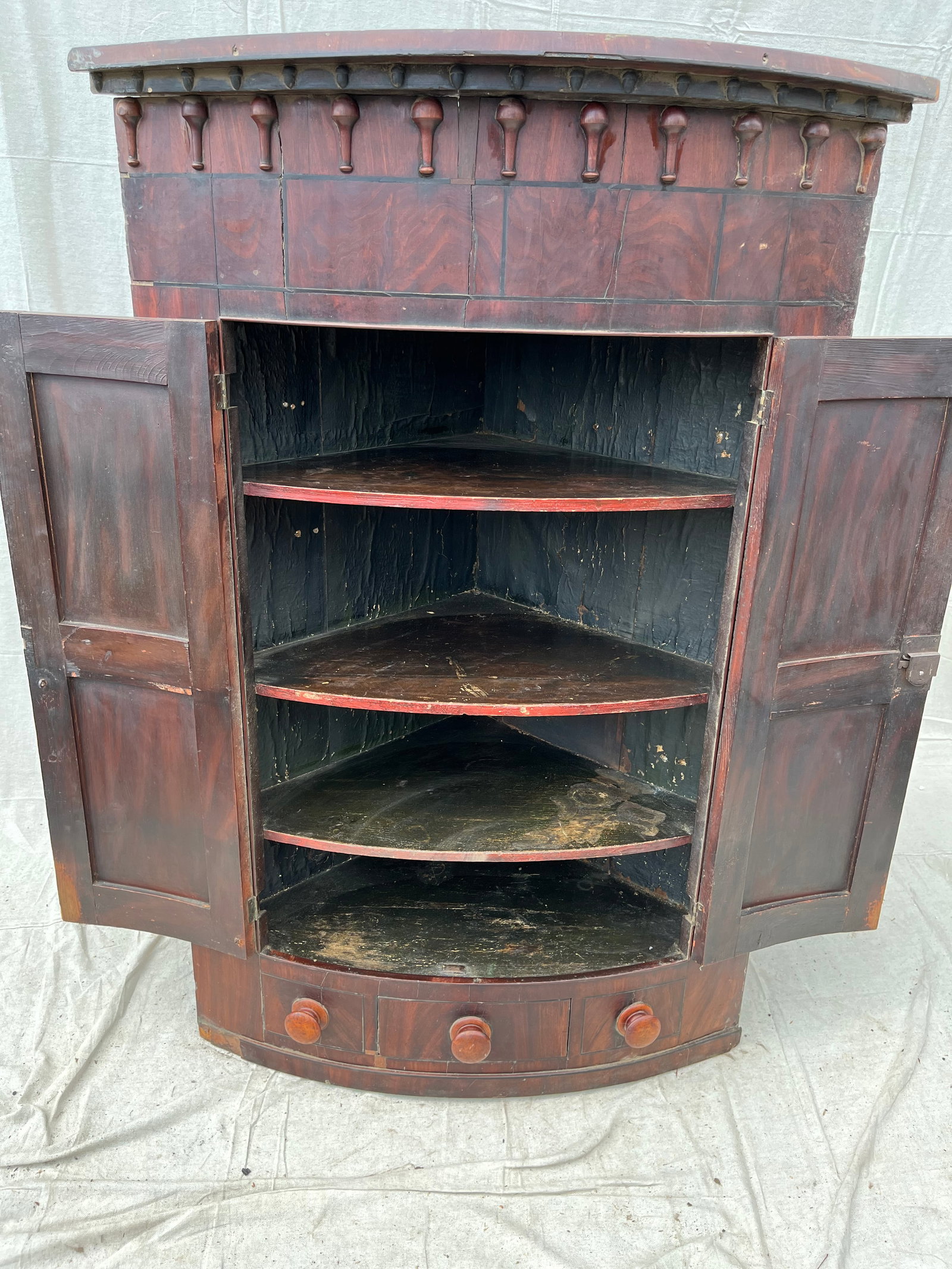 Hanging Corner Cabinet - 6