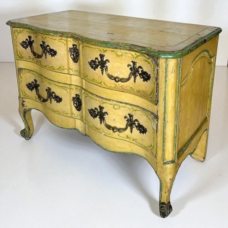 Louis XV Painted Commode, Circa 1760 (1 of 9)