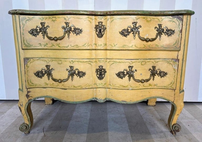 Louis XV Painted Commode, Circa 1760 - 5
