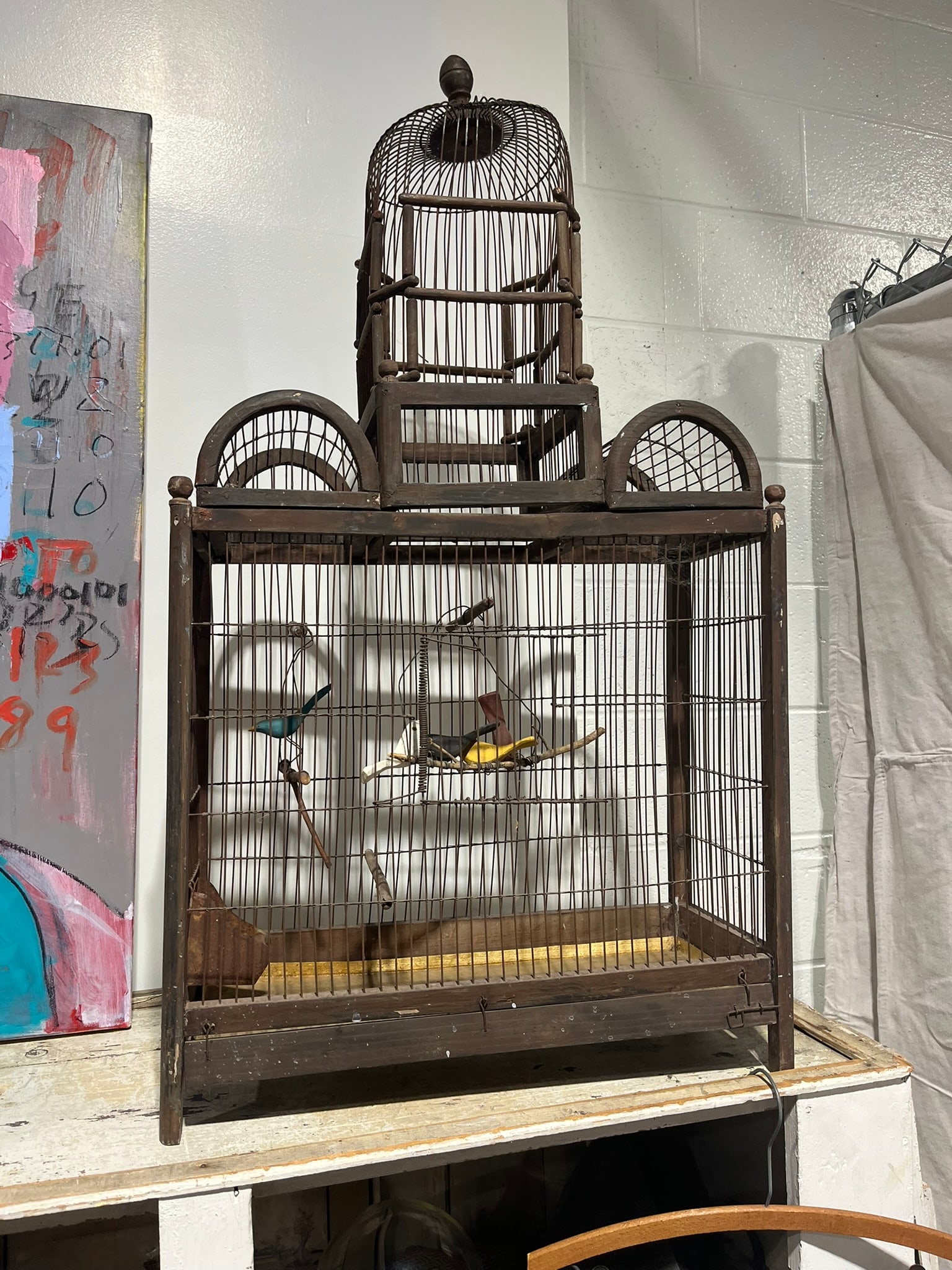 Antique Birdcage - 6