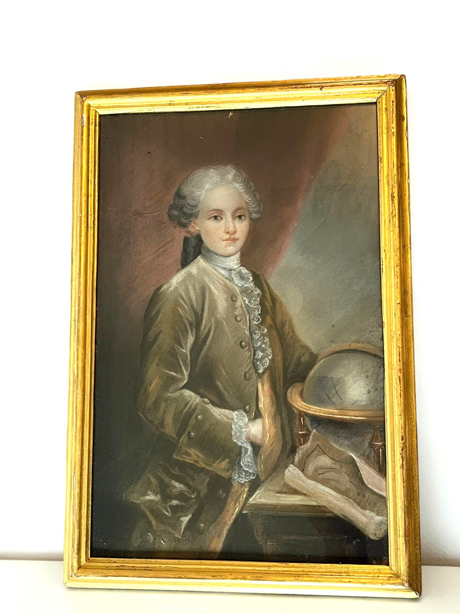 French School, Portrait Pastel Painting, Circa 1800 (1 of 5)