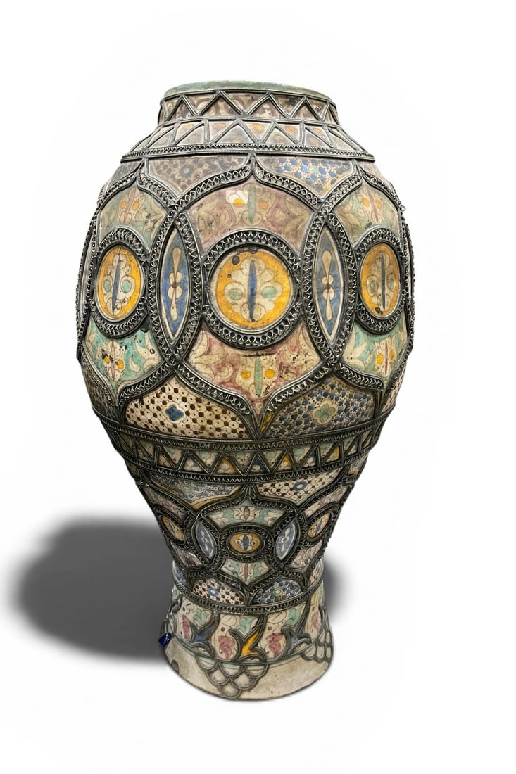 Large Moroccan Fez Vase (1 of 8)