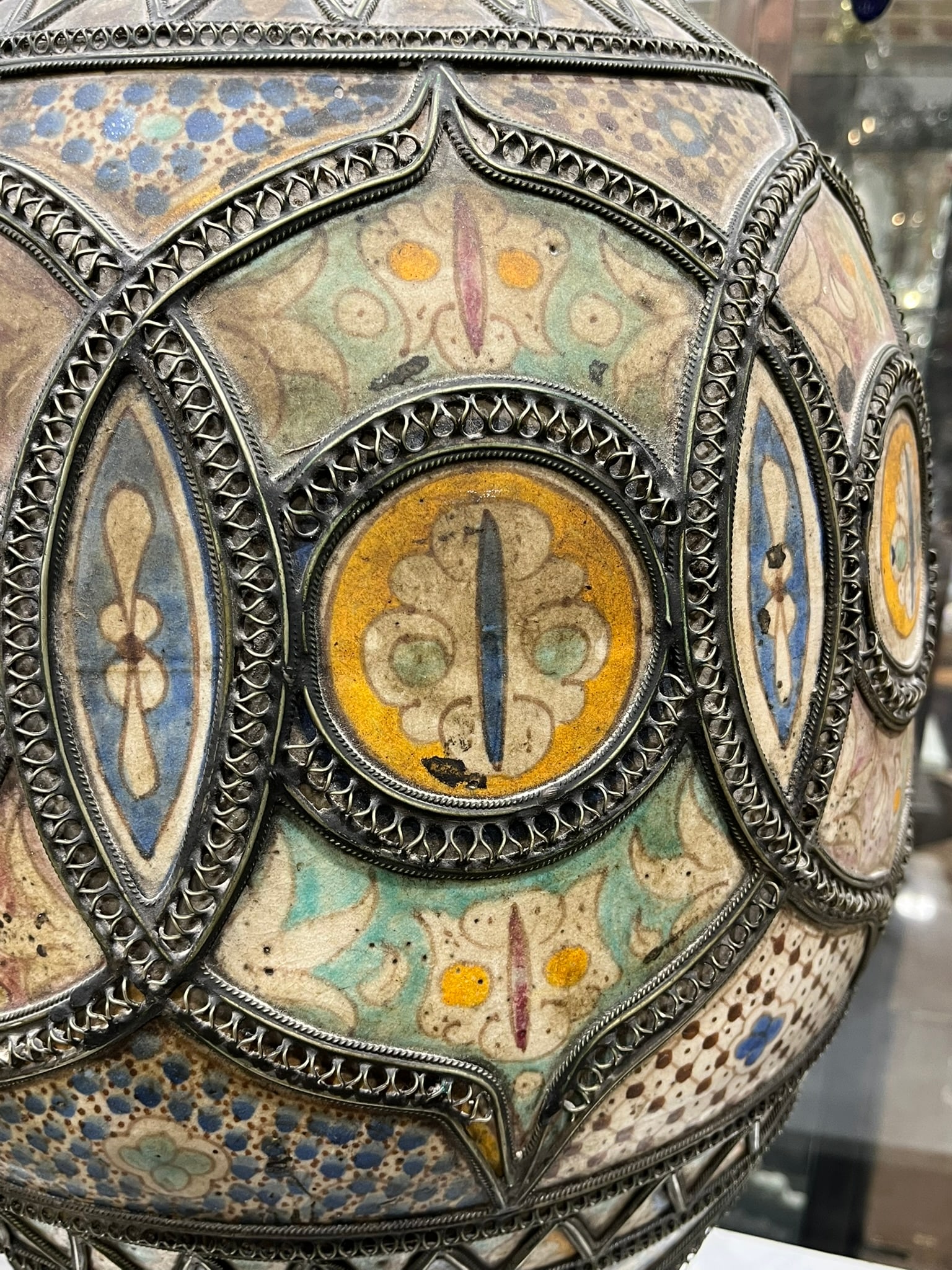 Large Moroccan Fez Vase - 8