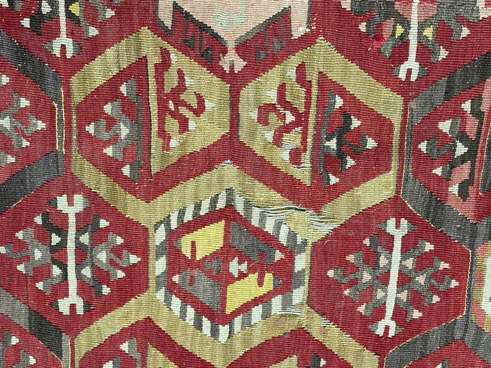 Large Turkish Kilim - 5