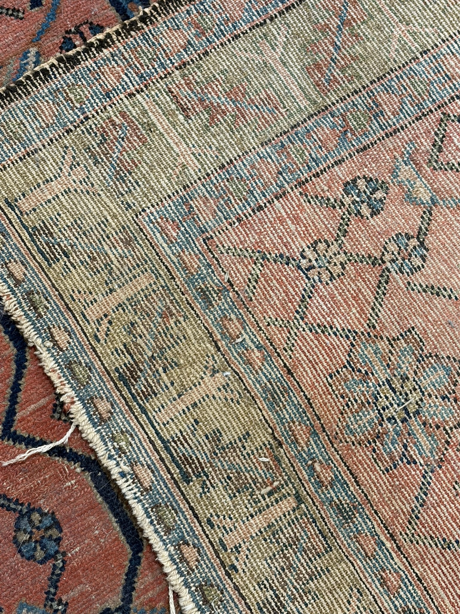 Semi-Antique Hamadan Rug - 8