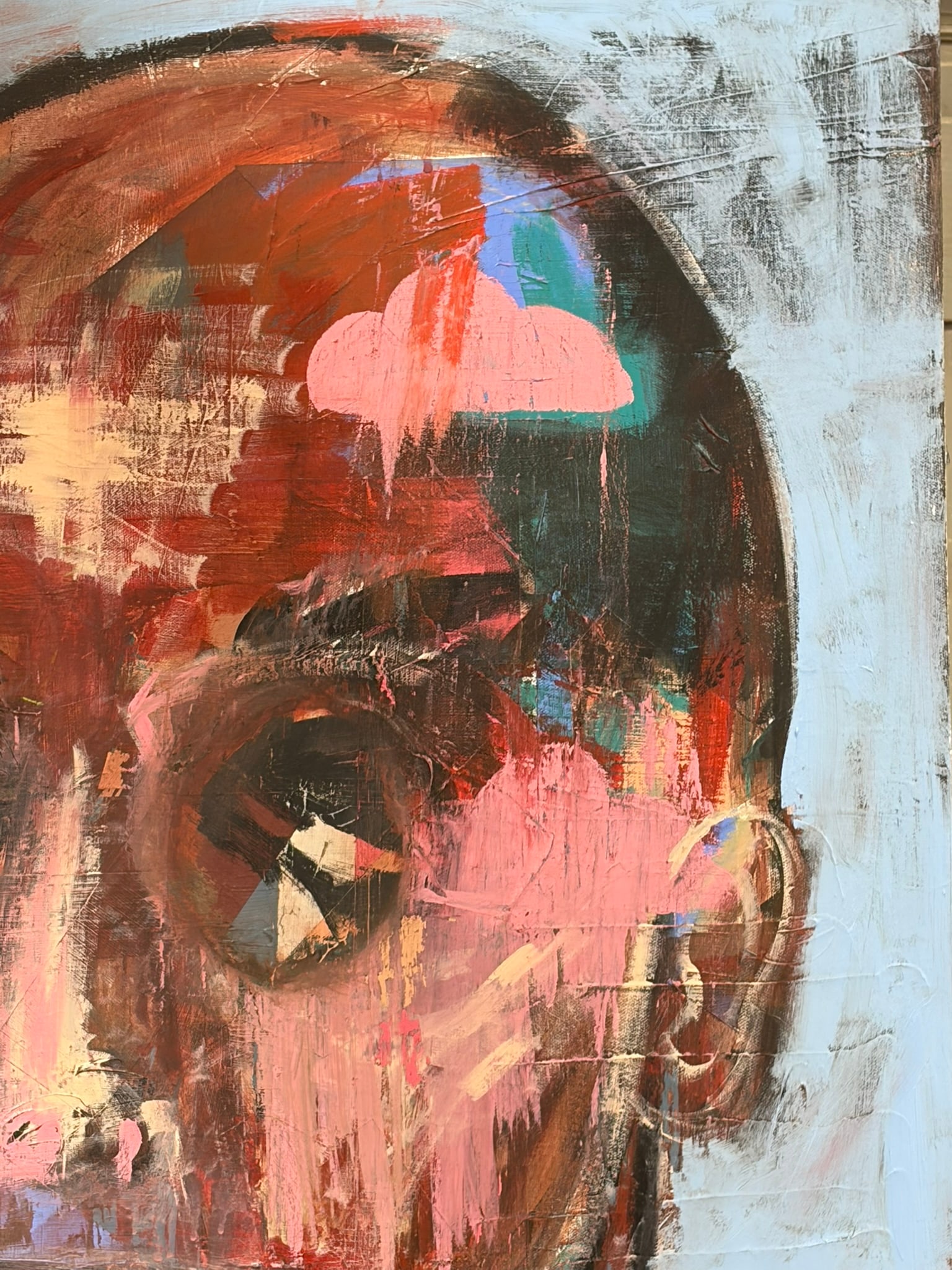 Expressionist Portrait by Red Shepherd - 2