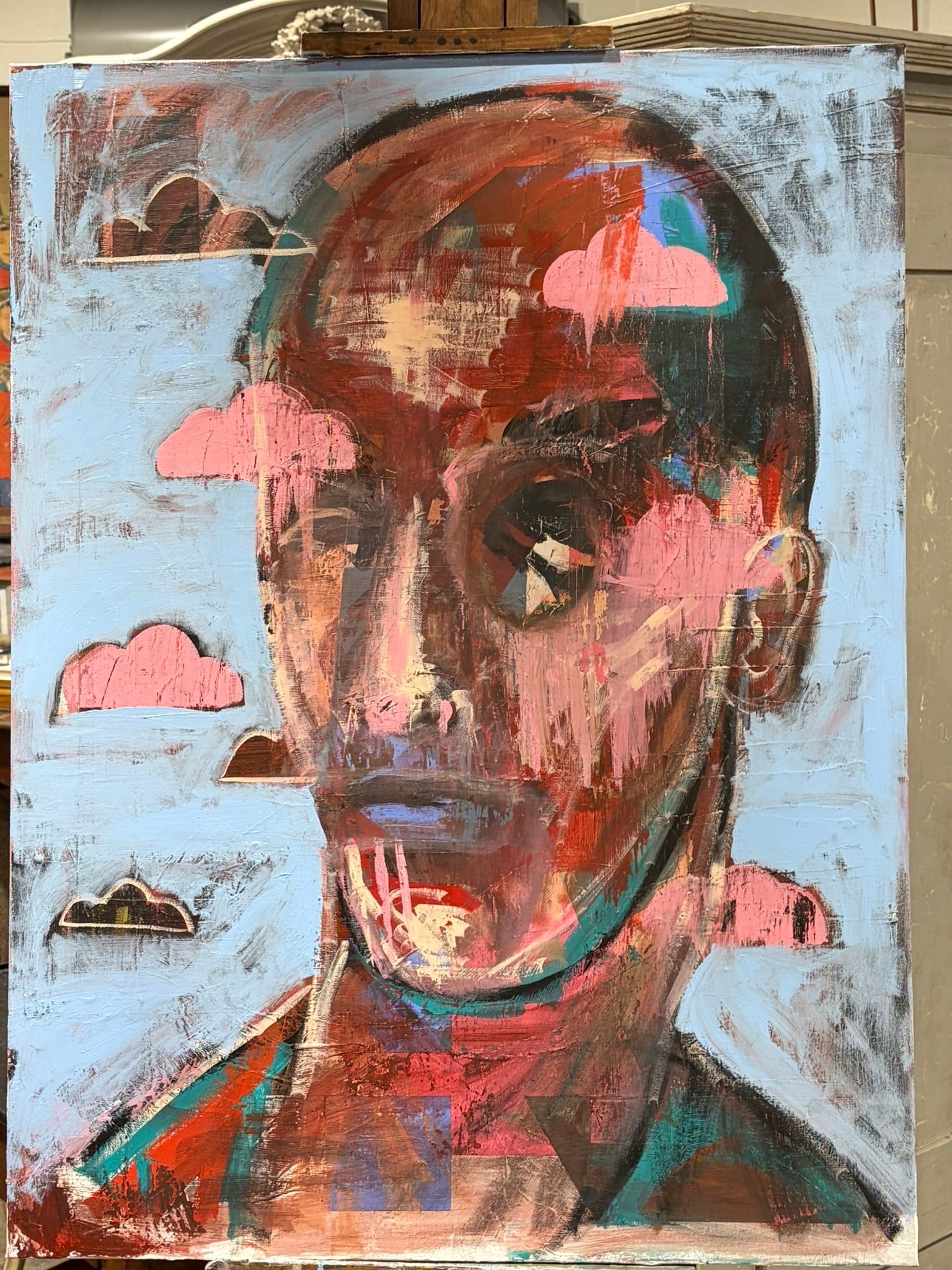 Expressionist Portrait by Red Shepherd - 5