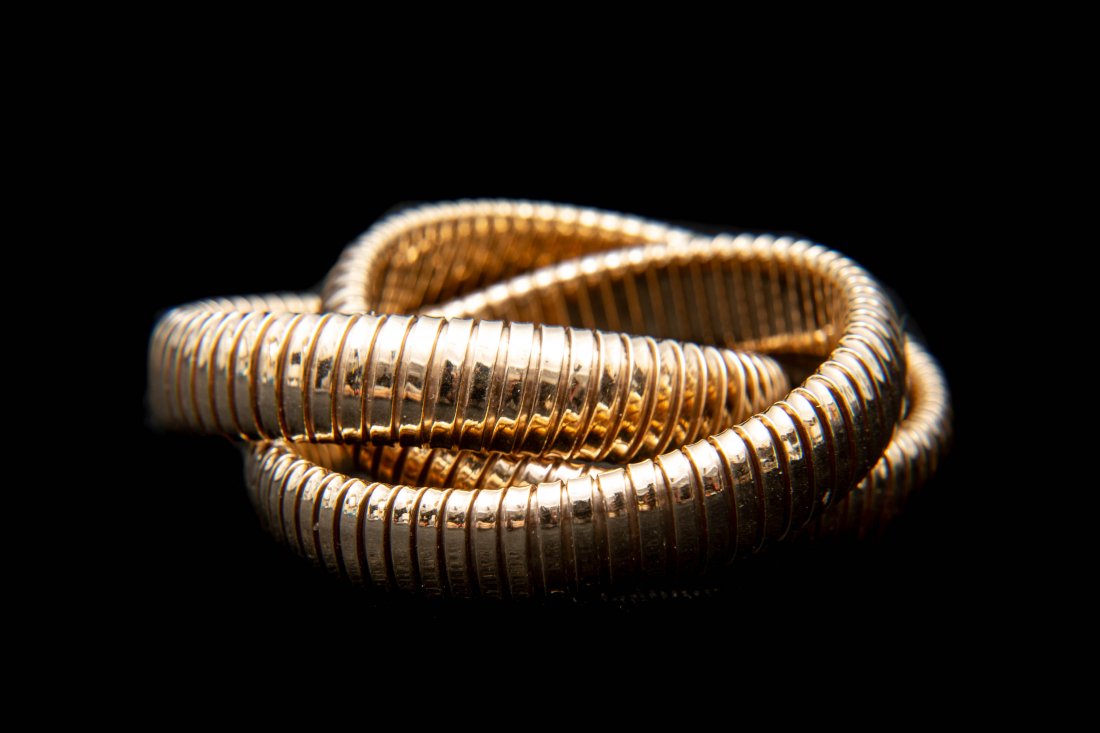 18K Gold "Tubogus"  Bracelet (1 of 5)