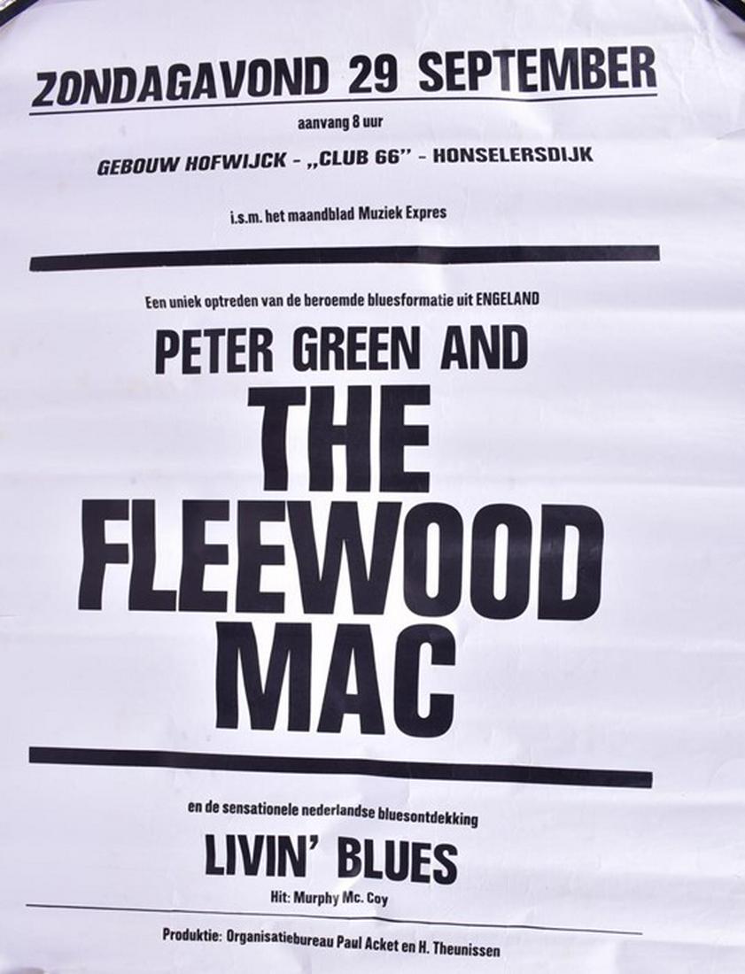 An original 1969 'Peter Green and The Fleetwood Mac' (1 of 3)