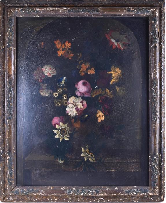 Dutch School, 19th century  depicting a floral still (1 of 3)