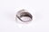 A 9ct white gold and diamond cocktail ring the wide - 2