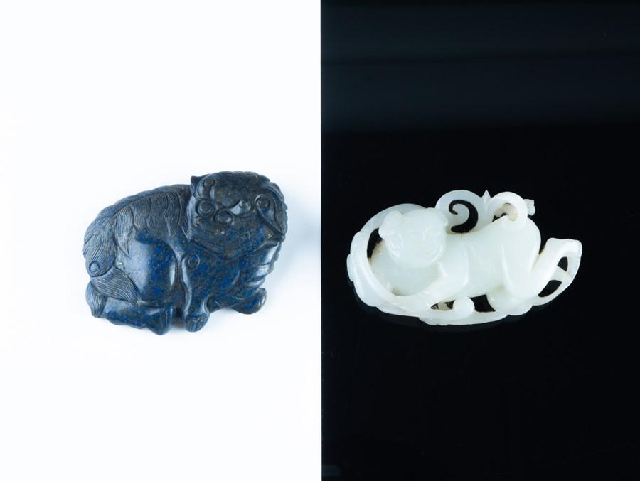 A Chinese white jade carving of a young boy  7.5 cm (1 of 4)