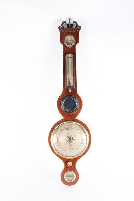 An early 20th century mahogany and inlaid banjo (1 of 6)