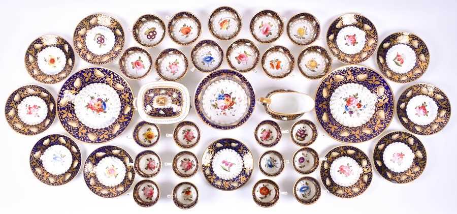 An early 19th century Coalport porcelain tea and coffee (1 of 15)
