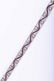 An Art Deco diamond and ruby bracelet formed of - 3