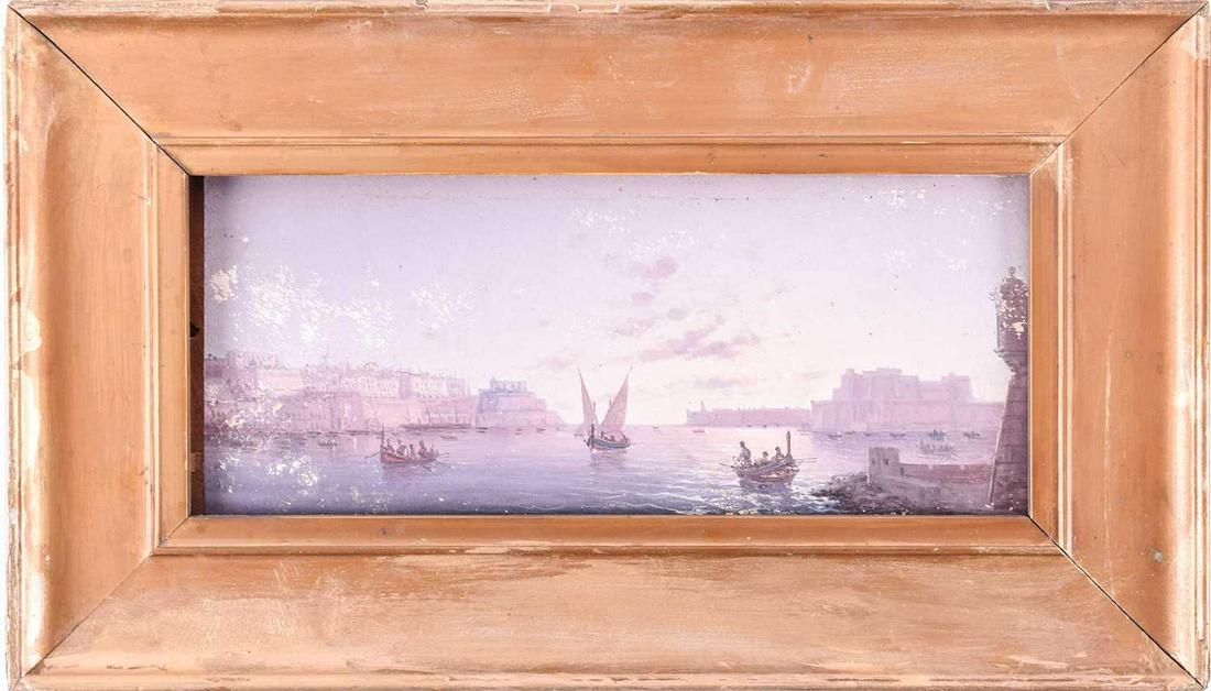 Luigi Maria Galea, (Maltese, 1847-1917) ' Port of (1 of 5)