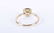 A 14ct yellow gold and yellow diamond halo ring set - 5