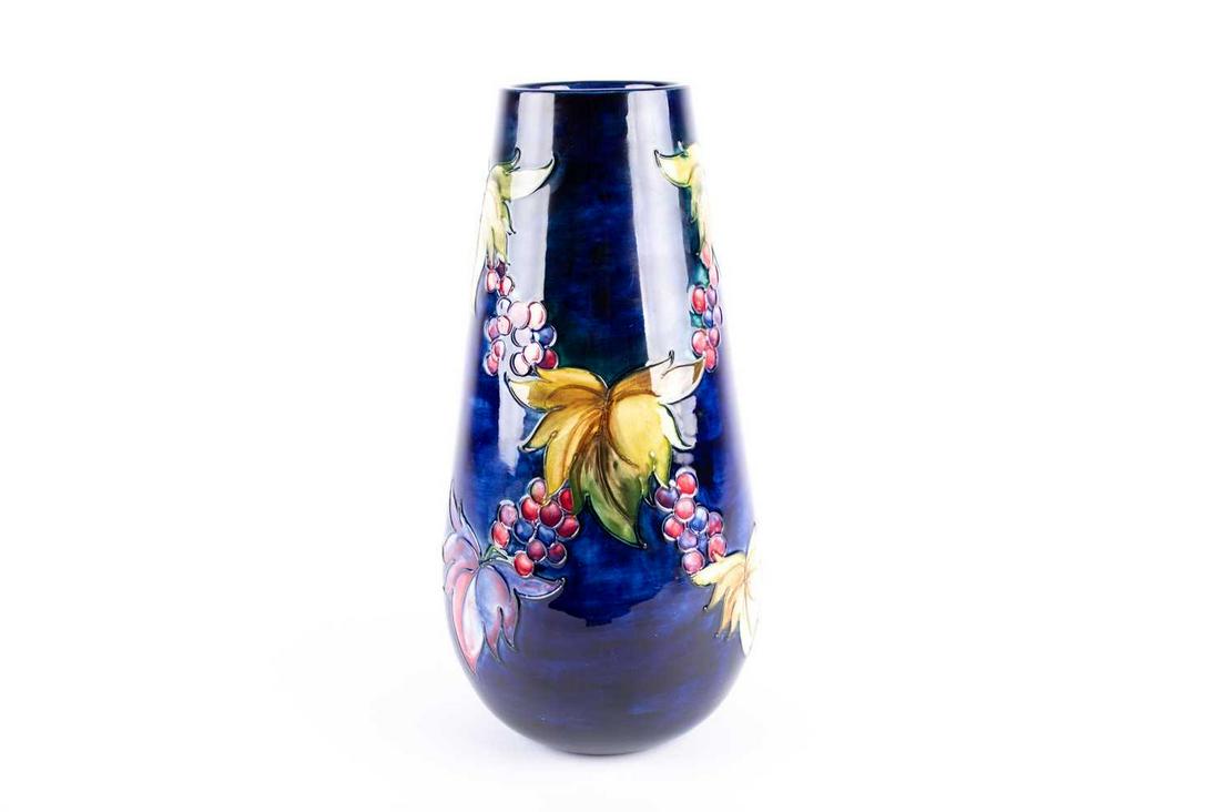A Walter Moorcroft 'Leaf & Berry' pattern vase, mid (1 of 4)