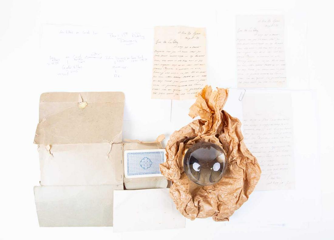 The Crystal Ball of 'Gypsy Lee': as owned and used by: The Crystal Ball of 'Gypsy Lee': as owned and used by the renowned fortune teller of Brighton in the late 19th and early 20th centuries. Before her death in 1911, it is recorded that during her life s