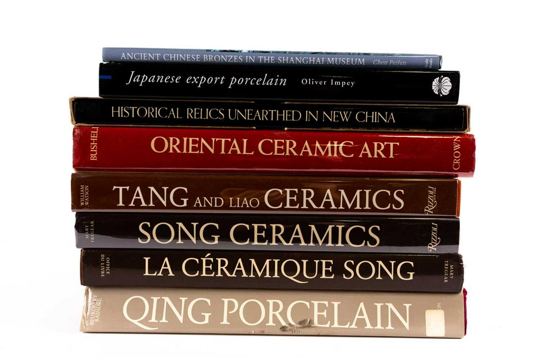 Eight Chinese And Japanese Art Reference Books,