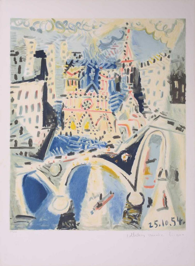 â€  After Pablo Picasso (1881 - 1973) 'Notre Dame', Picasso Estate Collection limited edition colour (1 of 6)