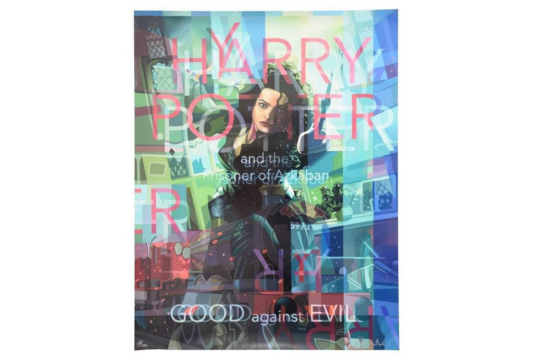 â€ Stuart McAlpine Miller (b.1964) Scottish, 'Spellbound in Motion', limited edition digital print: â€ Stuart McAlpine Miller (b.1964) Scottish, 'Spellbound in Motion', limited edition digital print on blindstamped paper, from the 'Revelations: A Portrait of Magic' series, inspired by the Harry