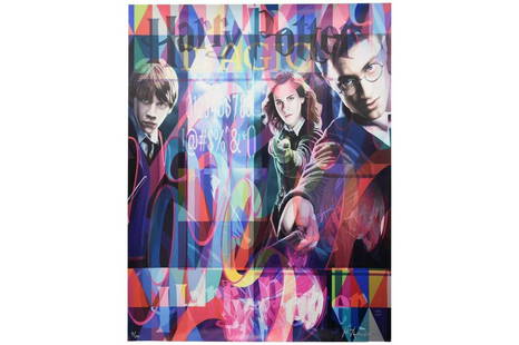 †Stuart McAlpine Miller (b.1964) Scottish, 'Strength in Numbers', limited edition digital print: †Stuart McAlpine Miller (b.1964) Scottish, 'Strength in Numbers', limited edition digital print on blindstamped paper, from the 'Revelations: A Portrait of Magic' series, inspired by the Harry