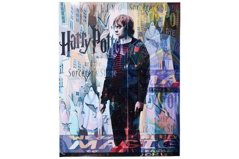 †Stuart McAlpine Miller (b.1964) Scottish, 'Where the Darkness Resides', limited edition digital: †Stuart McAlpine Miller (b.1964) Scottish, 'Where the Darkness Resides', limited edition digital print on blindstamped paper, from the 'Revelations: A Portrait of Magic' series, inspired by the
