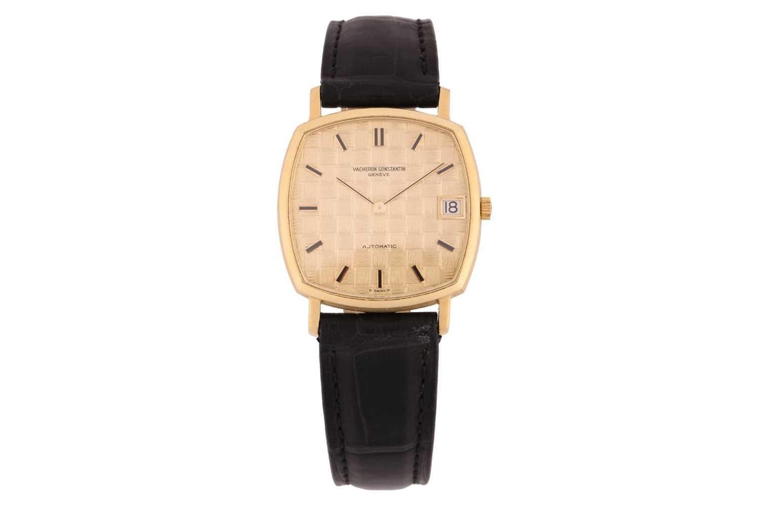 A Vacheron Constantin 18k automatic gentleman's wristwatch Model: 7390 Serial: 512967 Year: approx (1 of 4)