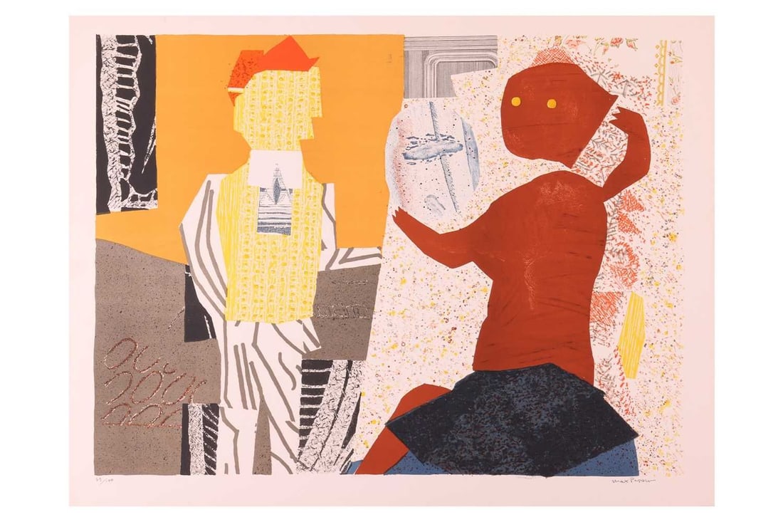 † Max Papart (French, 1911 - 1994), Vanité, signed in pencil 'Max Papart' (lower right) and (1 of 8)