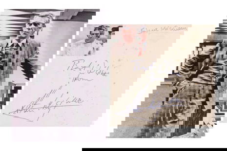 Steve McQueen (1930-1980) American actor, signature on paper, probably taken from an autograph book,: Steve McQueen (1930-1980) American actor, signature on paper, probably taken from an autograph book, 11 cm x 11.3 cm. From the estate of the late Franz-Peter Bach, a German autograph collector of