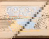 † John Paddy Carstairs (British 1916 - 1970) La Plage, St Raphael signed and dated 'John Paddy