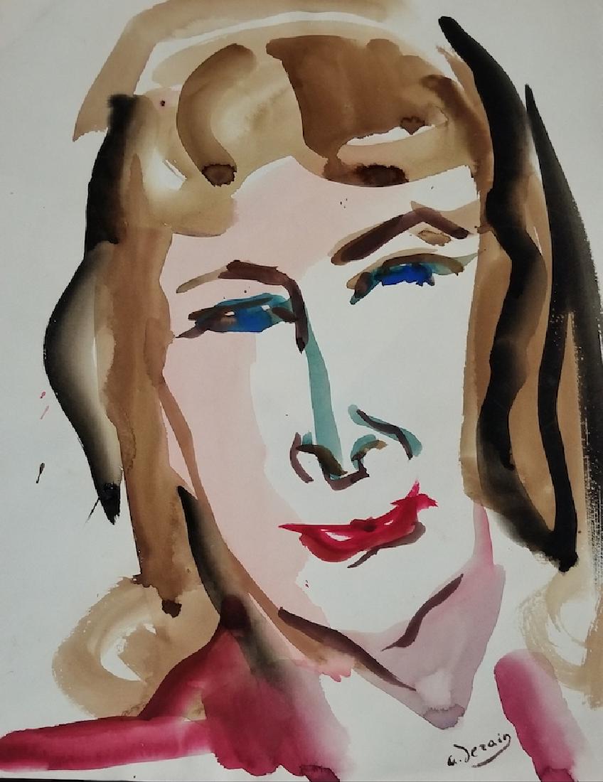 Andre Derain was born in (1880-1954) inÂ Chatou ,Â : Andre Derain was born in (1880-1954) inÂ Chatou ,Â Yvelines ,Â ÃŽle-de-France , just outside Paris. In 1895 Derain began to study on his own, contrary to claims that meetingÂ Vlaminck or