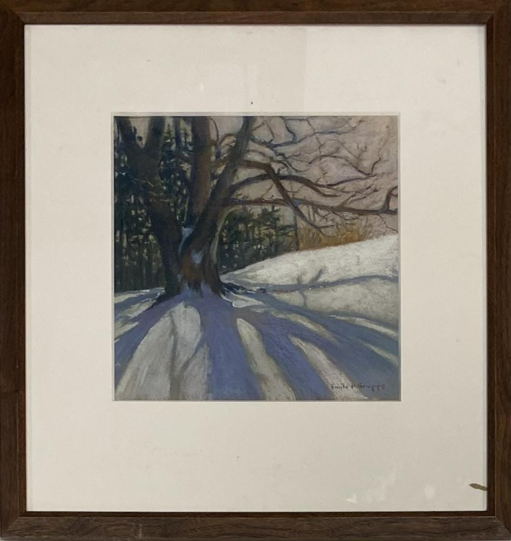 Emile Albert Gruppe (1896 - 1978) American , Oil / Canvasboard,Signed Lower Right ,measures 11" x (1 of 3)