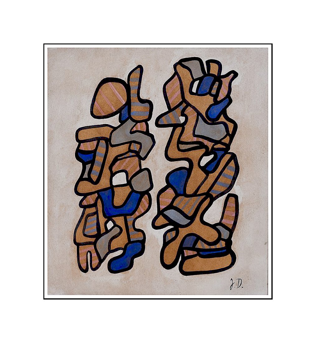 Jean Philippe Arthur Dubuffet was a French painter and sculptor. His idealistic approach to aestheti: Jean Philippe Arthur Dubuffet was a French painter and sculptor. His idealistic approach to aesthetics embraced so-called "low art" and eschewed traditional standards of beauty in favor of what he bel