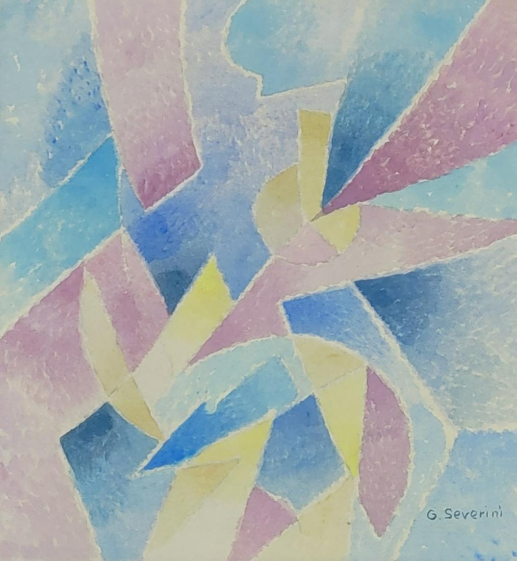 Gino Severini,in the style of was an Italian painter and a leading member of the Futurist movement. (1 of 2)