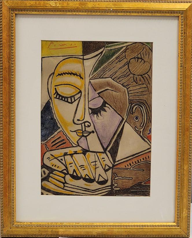 ConsignSigned ,Pablo Picasso ,(1881-1973),in the style of.is probably the most important figure of: ConsignSigned ,Pablo Picasso ,(1881-1973).in the style of is probably the most important figure of 20th century, in terms of art, and art movements that occurred over this period. Before the age of 50