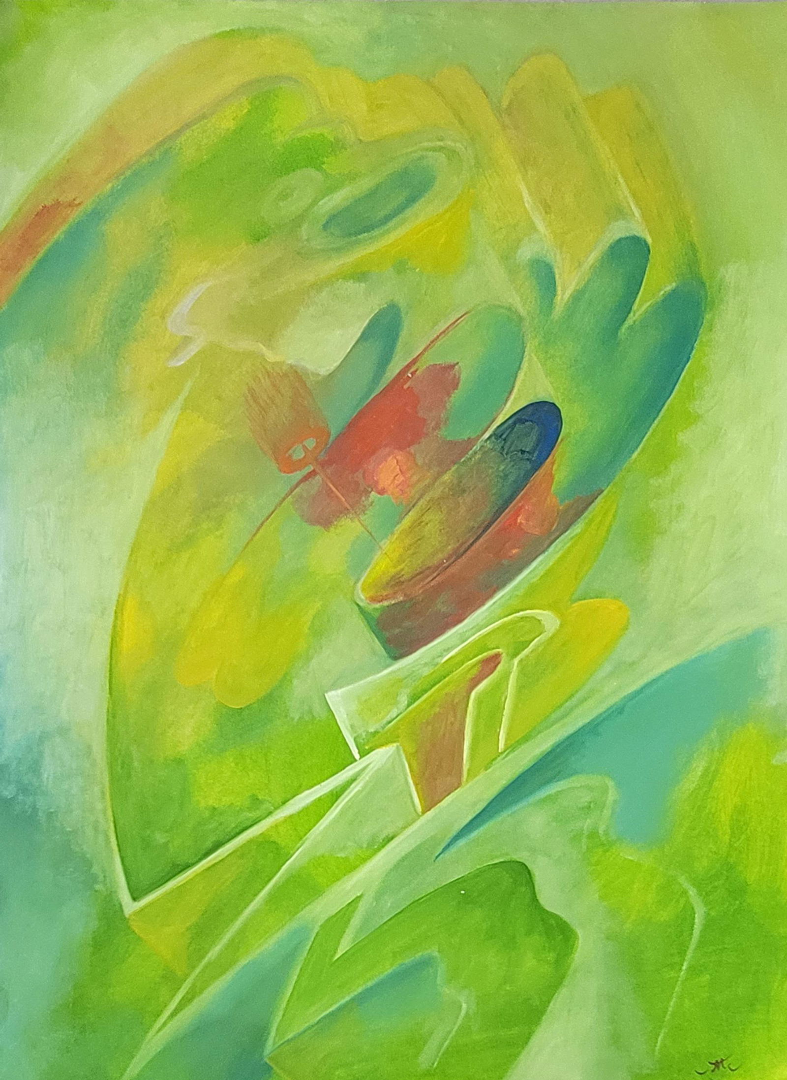 Roberto  Matta Echaurren,,in the style of better known as Roberto Matta, was one of Chile's (1 of 3)