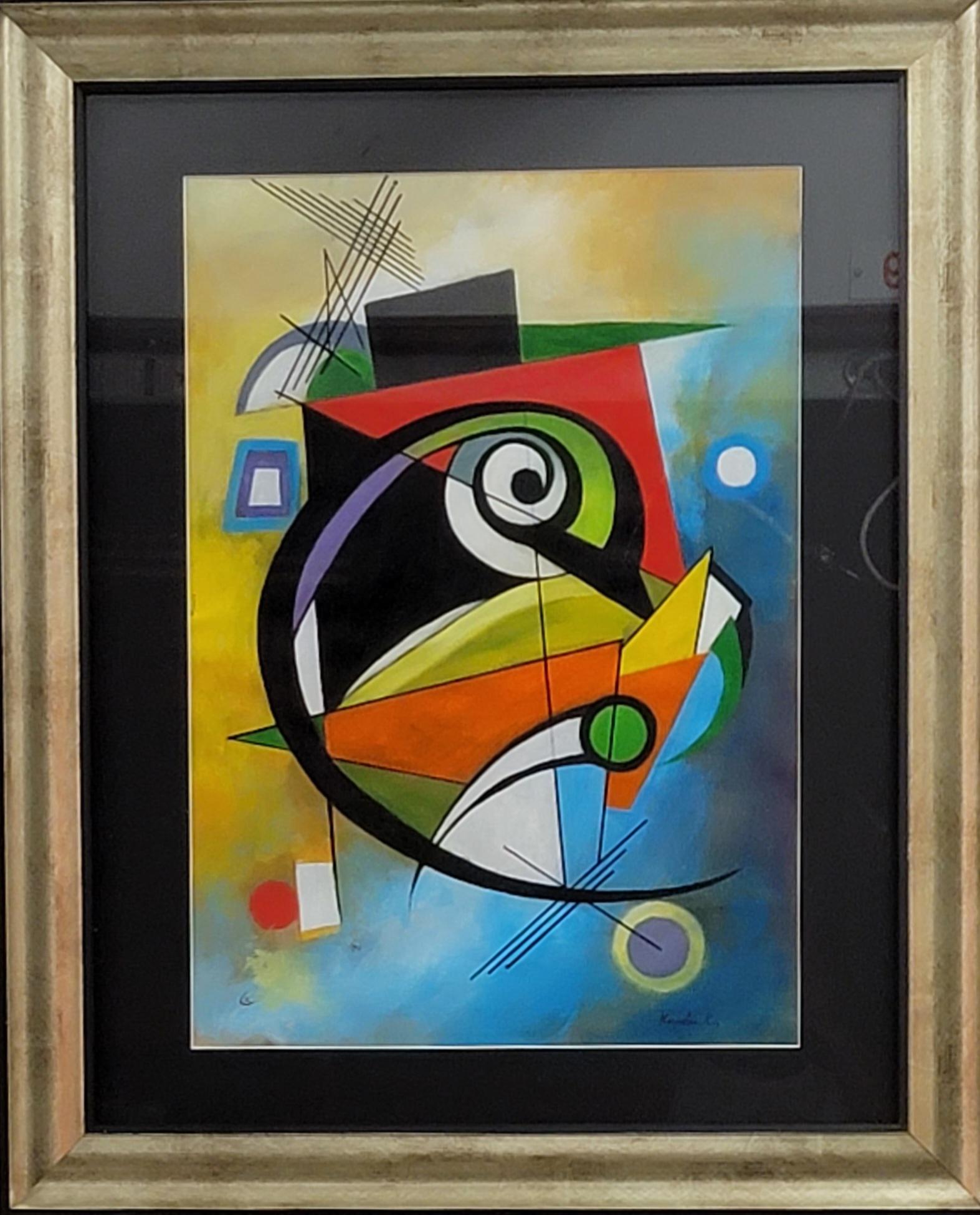 Wassily Kandinsky ,in the style of,was a Russian painter and art theorist. Kandinsky is generally: Wassily Kandinsky ,in the style of,was a Russian painter and art theorist. Kandinsky is generally credited as one of the pioneers of abstraction in western art, possibly after Hilma af Klint. Born in 