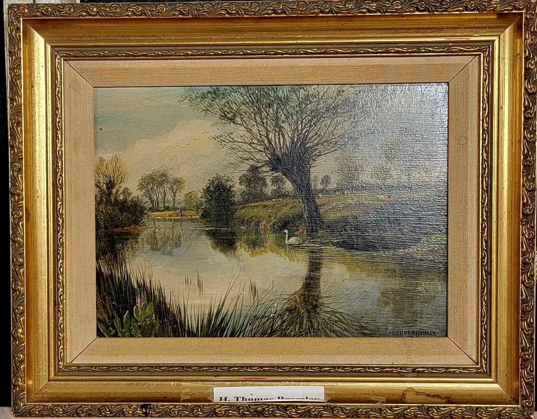 Henry Thomas Bromley, (1853 - 1924) RBSA, known generally as H. Thomas Bromley, was an artist born: Henry Thomas Bromley, (1853 - 1924) RBSA, known generally as H. Thomas Bromley, was an artist born in Birmingham, England who did most of his work in the region around Birmingham. His reputation is no