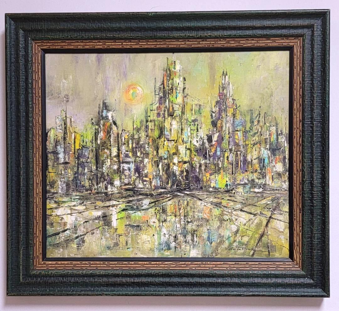 Maria Helena Vieira da Silva was a Portuguese abstract painter. She was considered a leading member