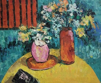 Richard JERZY is an artist born in 1943 and deceased in 2001. The artist's works have gone up for