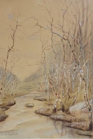 John Henry Twachtman was an American painter best known for his impressionist landscapes, though his