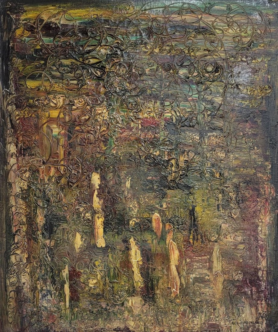 Beauford Delaney was an American modernist painter. He is remembered for his work with the Harlem (1 of 4)