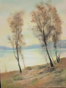 Lesser Ury  was one of the first  artists  in Germany to depict modern city life. His favored