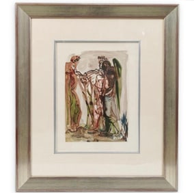 Salvador Dali.Original litograph - He was a Spanish Surrealist painter born in Figueres, Catalonia,